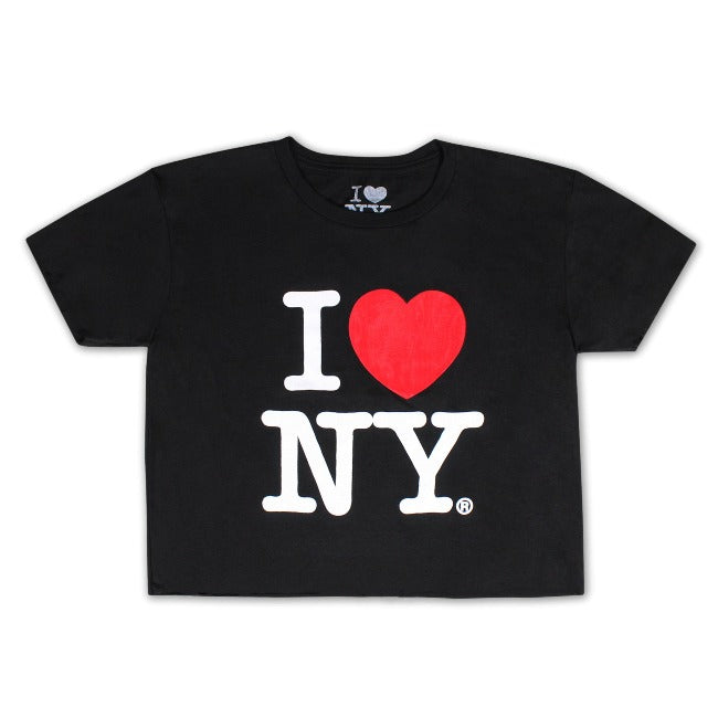 I Love NY Women's Crop Top T-Shirt | I Heart NY T-Shirts | New York Crop Top (6 Colors)