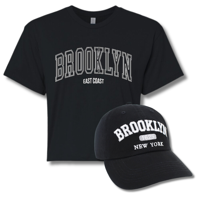East Brooklyn Crop Top & Hat Combo (XS-3XL)