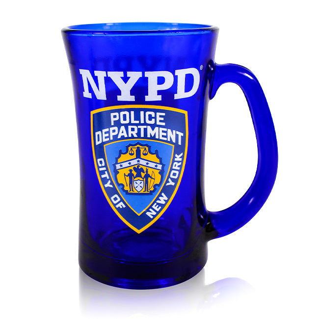 14oz Official Cobalt Tint NYPD Mug | NYPD Merch Shop