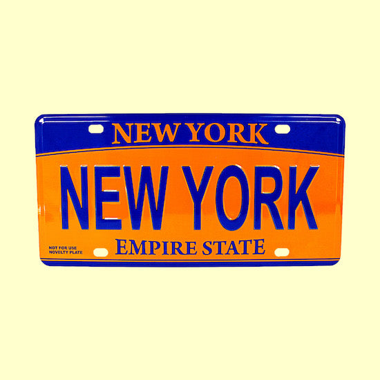 NYC License Plates