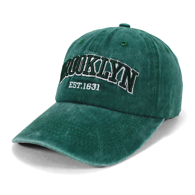 Buckle Adjustable EST. Brooklyn Hat (4 Colors)