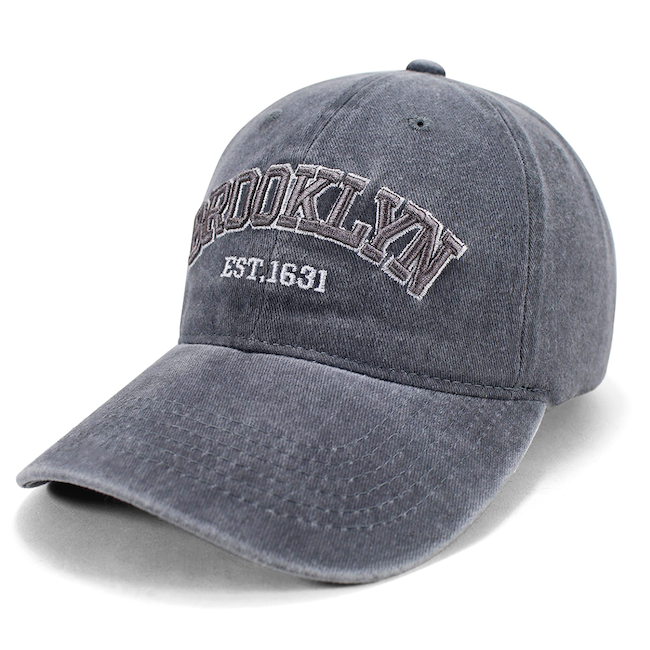 Buckle Adjustable EST. Brooklyn Hat (4 Colors)