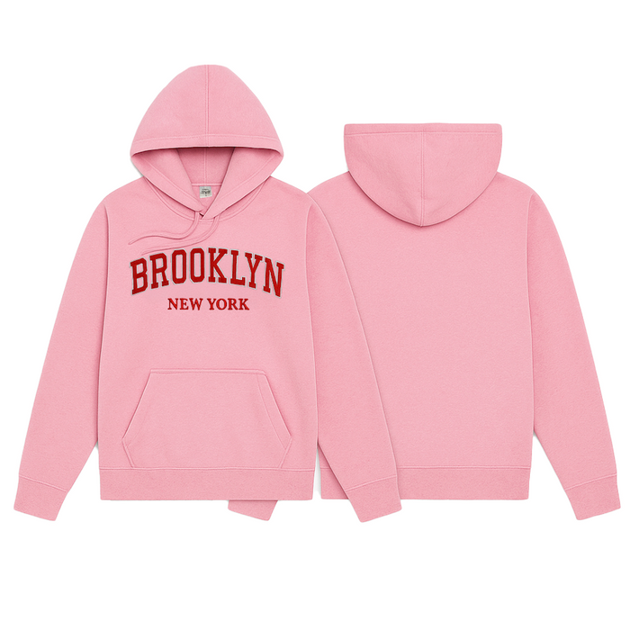 Brooklyn Premium Appliqué Hoodies (4 Colorways) - Reflective Applique