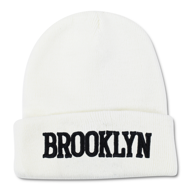 Embroidered Classic Brooklyn Beanie (5 Colors)