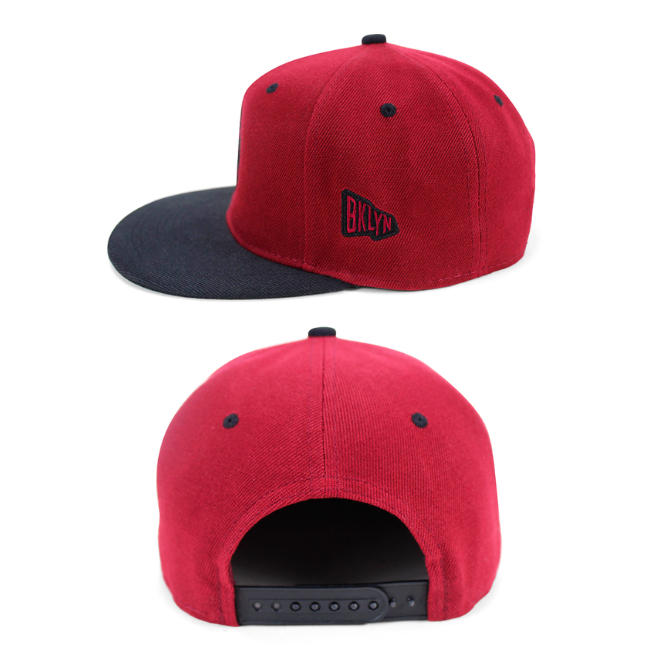 Two-Tone "BK" Logo Brooklyn Snapback | BROOKLYN Hat (3 Colors)