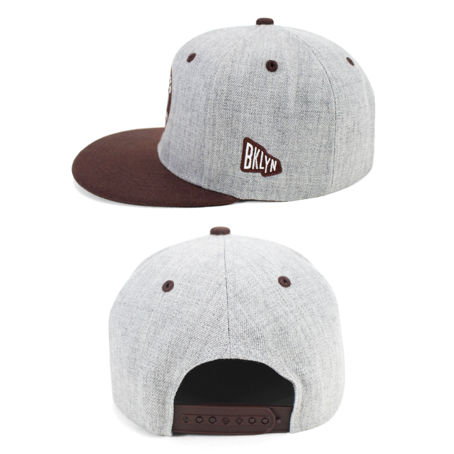 Two-Tone "BK" Logo Brooklyn Snapback | BROOKLYN Hat (3 Colors)