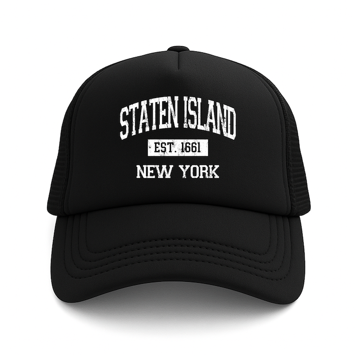 STATEN ISLAND EST. 1661 Foam Trucker Hat (4 Colorways)