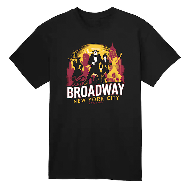 Broadway NYC EST. 1750 T Shirt (6 Sizes)