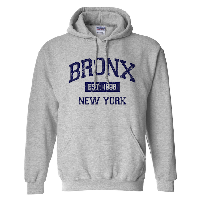 Vintage Est. 1898 BRONX Hoodie (4 Colors) | Bronx Sweatshirt
