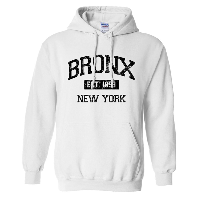 Vintage Est. 1898 BRONX Hoodie (4 Colors) | Bronx Sweatshirt
