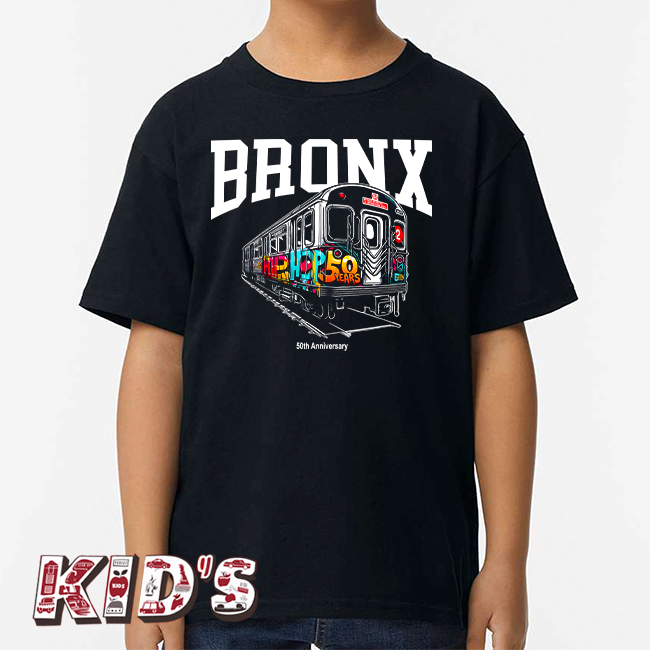 Kid's 50th Anniversary Edition BRONX T-Shirt (6 Sizes) (Ages 3 to 14+)