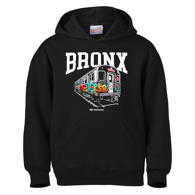 50th Anniversary Edition BRONX Hoodie 7 Sizes
