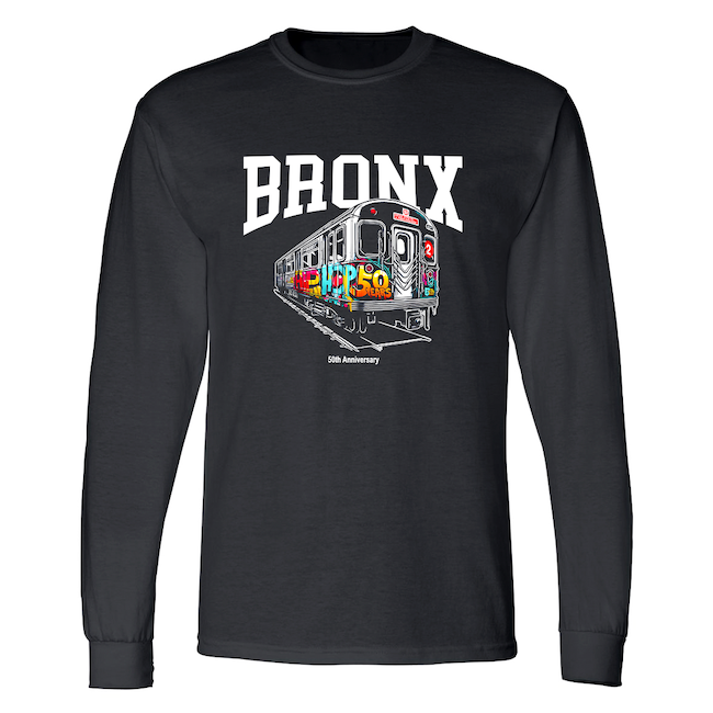 50th Anniversary Edition BRONX Long Sleeve T Shirt (6 Sizes)