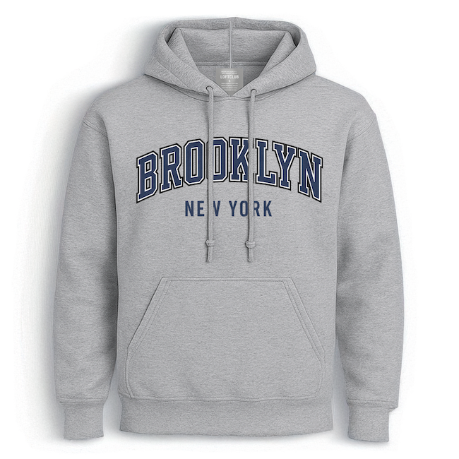 Classic Brooklyn New York Hoodie (5 Colorways)