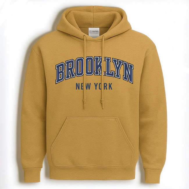 Classic Brooklyn New York Hoodie (5 Colorways)