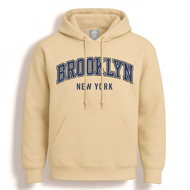 Classic Brooklyn New York Hoodie (5 Colorways)