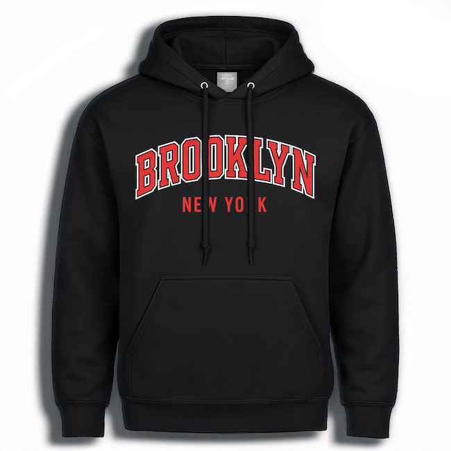 Classic Brooklyn New York Hoodie (5 Colorways)