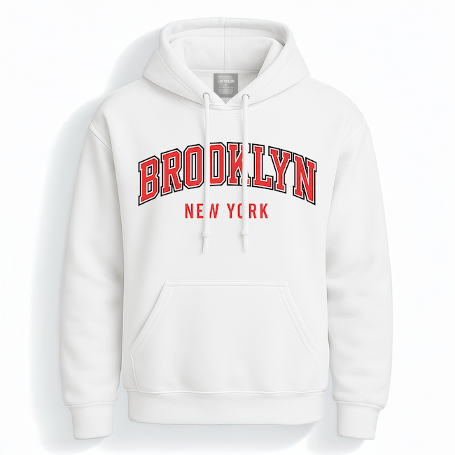 Classic Brooklyn New York Hoodie (5 Colorways)