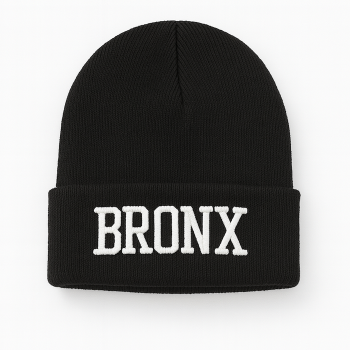 The BRONX Embroidered Skully Beanies (3 Colors)