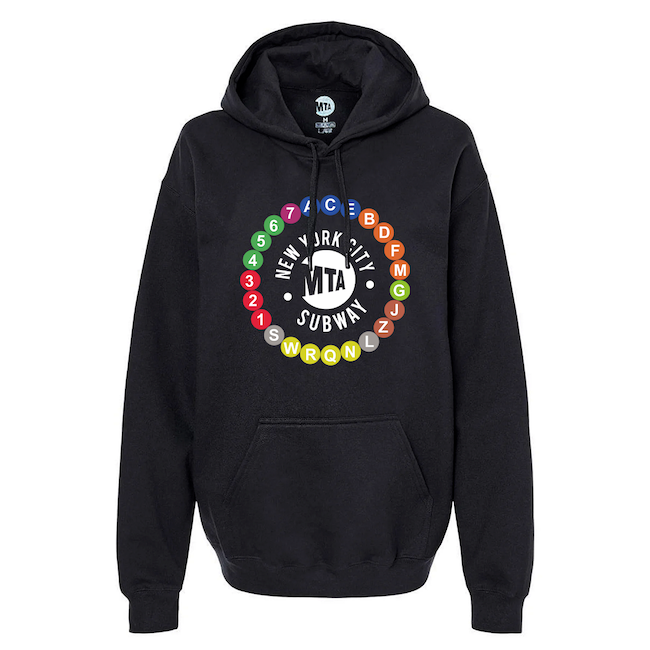 Classic New York City MTA Subway Lines Hoodie (2 Colors)