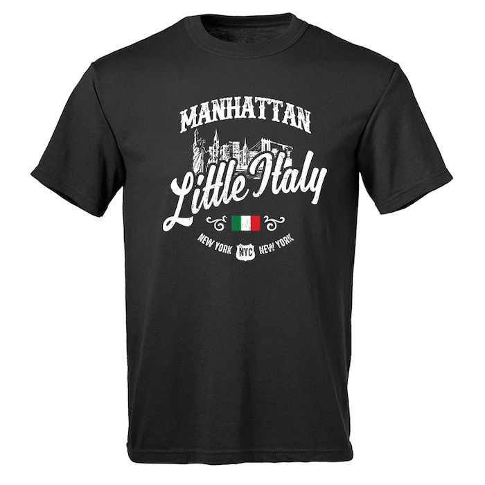 Classic Manhattan Little Italy Shirt (2 Colors)[6 Sizes]