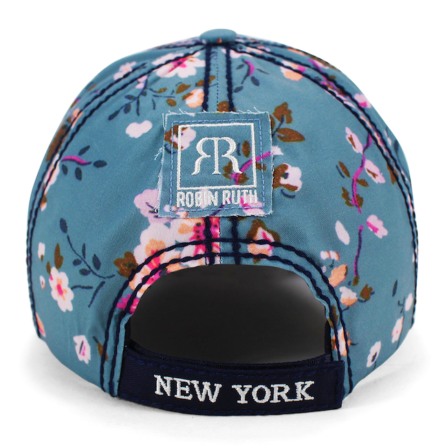 Reinforced Quilted Floral New York Hat (4 Colors)