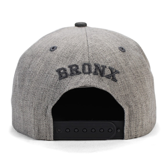 Grey BRONX Snapback Flat Hat (4 Colors)
