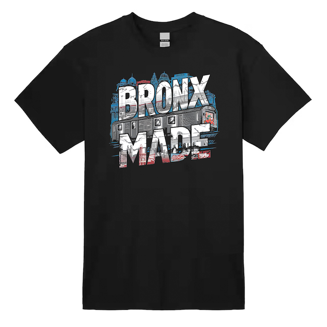 Classic "BRONX MADE" T Shirt | BRONX Shirt (6 Sizes)