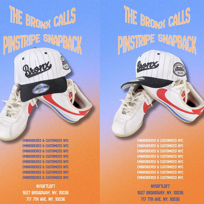 The Bronx Pinstripe Classic Snapback