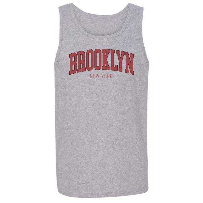 Classic College Red Brooklyn Tank Top (3 Colors) | Brooklyn Shirt