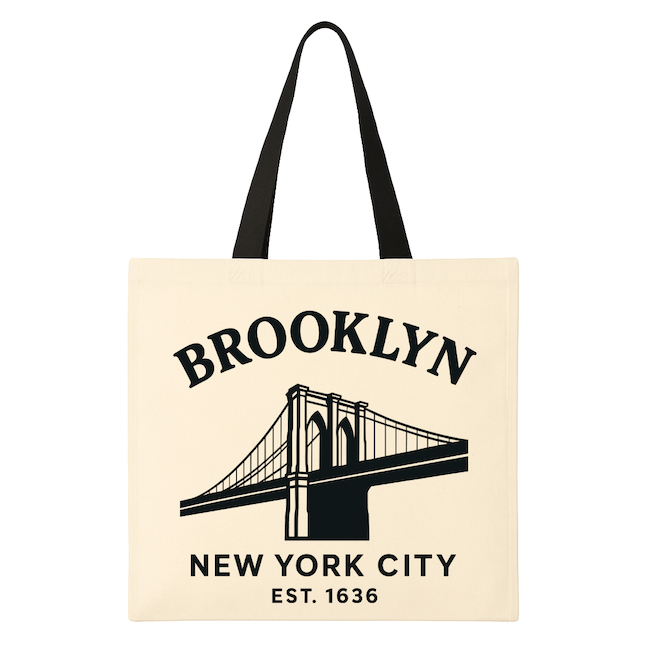 The Five Boroughs NEW YORK CITY Minimalist Totes | 100% Recycled Cotton