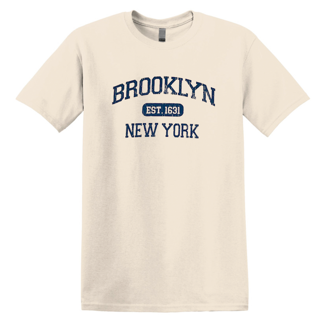 Brooklyn Shirt | New York T-Shirt | Brooklyn New York T-Shirt (6 Colors)