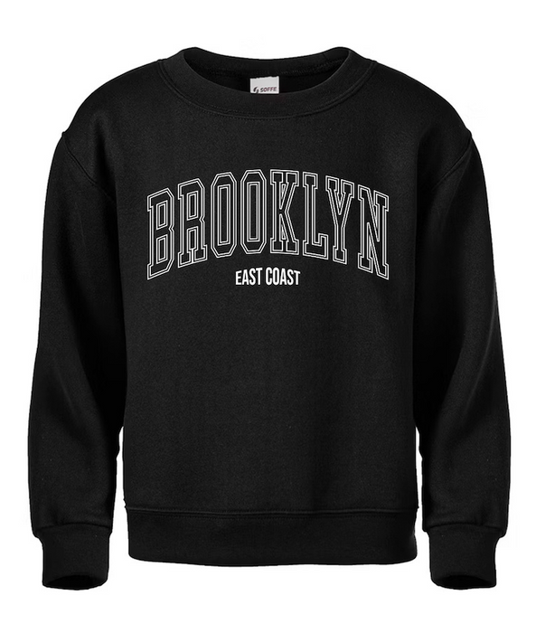 East Coast Fine Line Brooklyn Sweatshirt Crewneck (S-2XL)