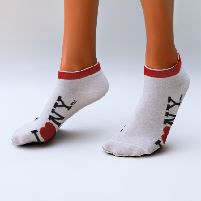 I Love NY Ankle Socks (2 Colors)