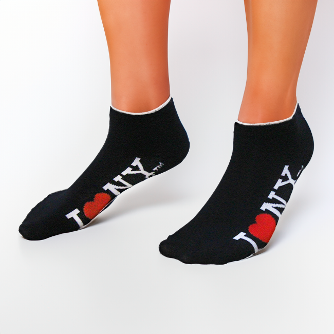 I Love NY Ankle Socks (2 Colors)