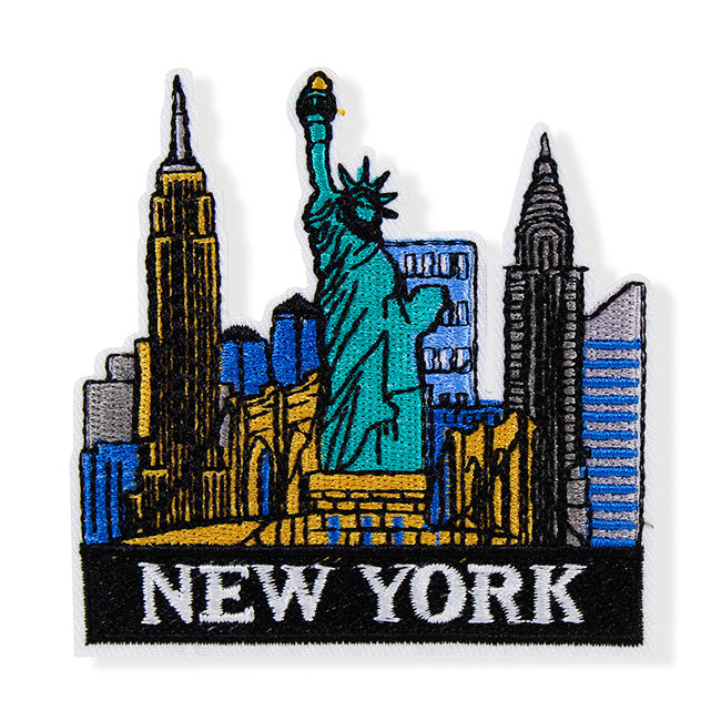 New York Monuments Acrylic NYC Patch