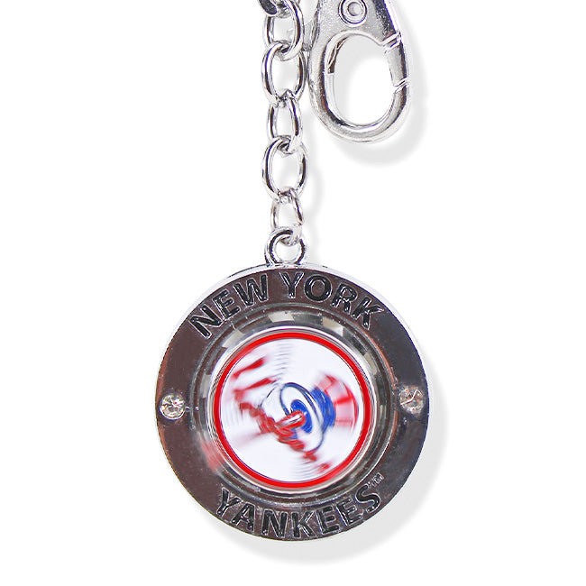 Spinner New York Yankees Keychain Team Logo | Official Yankees Gear