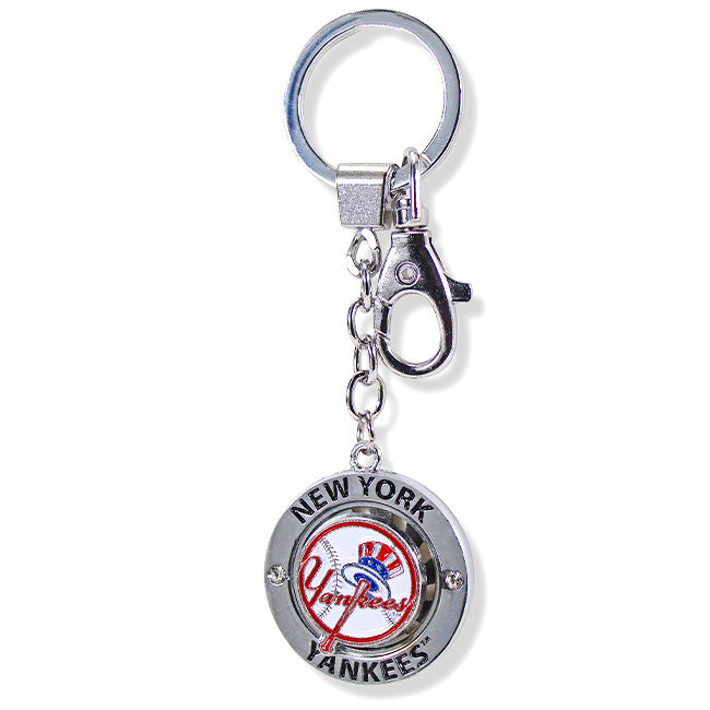 Spinner New York Yankees Keychain Team Logo | Official Yankees Gear