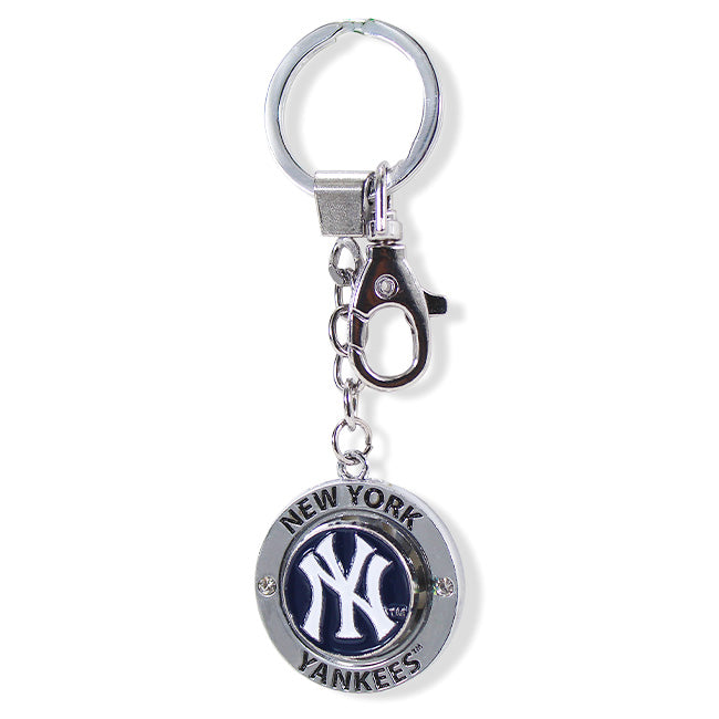Spinner New York Yankees Keychain Team Insignia | Official Yankees Gear