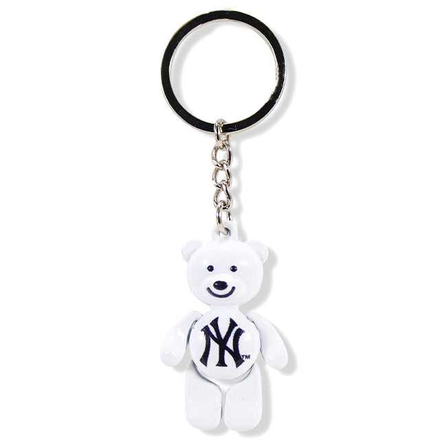 Mobile Arms Teddy Bear New York Yankees Keychain Team Insignia