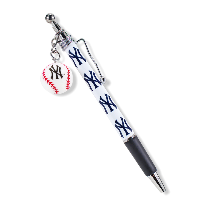 Licensed New York Yankees Dangle Charm Ballpoint Pen