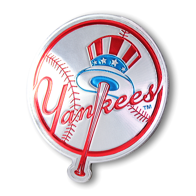 Holographic Official Team Logo Yankees Magnet