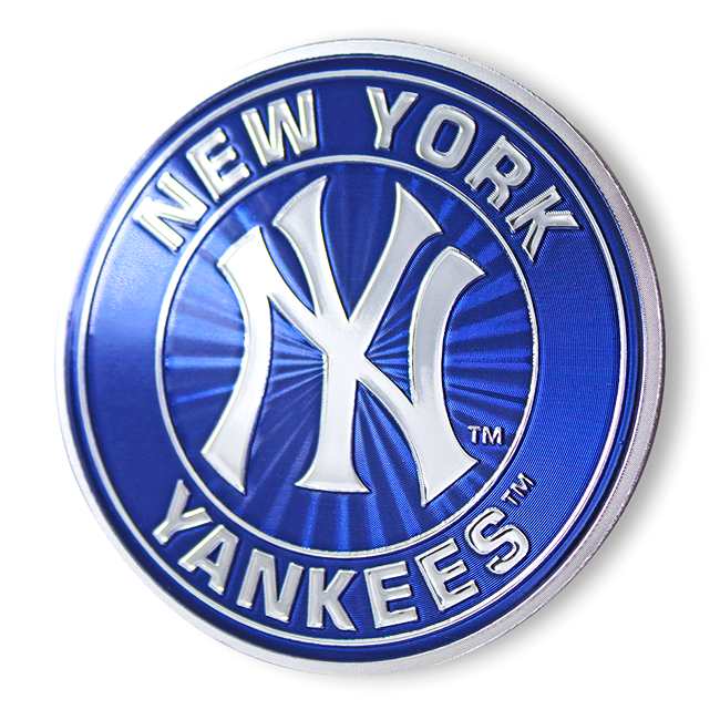 Holographic Yankees Insignia Fridge Magnet Collectible