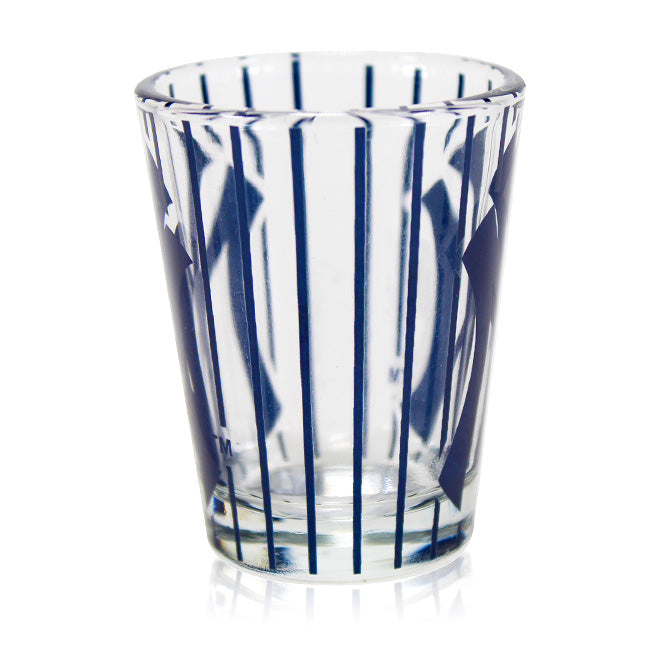 Clear New York Yankees Shot Glass | Official Yankees Merchandise
