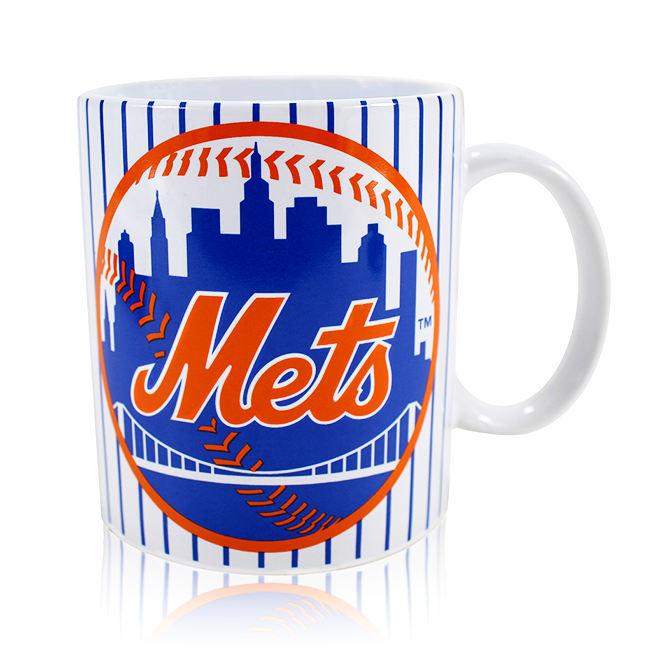 12oz New York Mets Mug Team Logo | Official Mets Shop