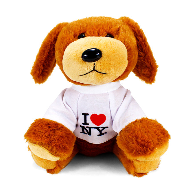 Stuffed Animal I Love NY T-Shirt Puppy (2 Colors)