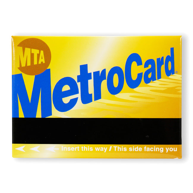 Official Metro Card Vinyl Magnet | MTA Gift Shop