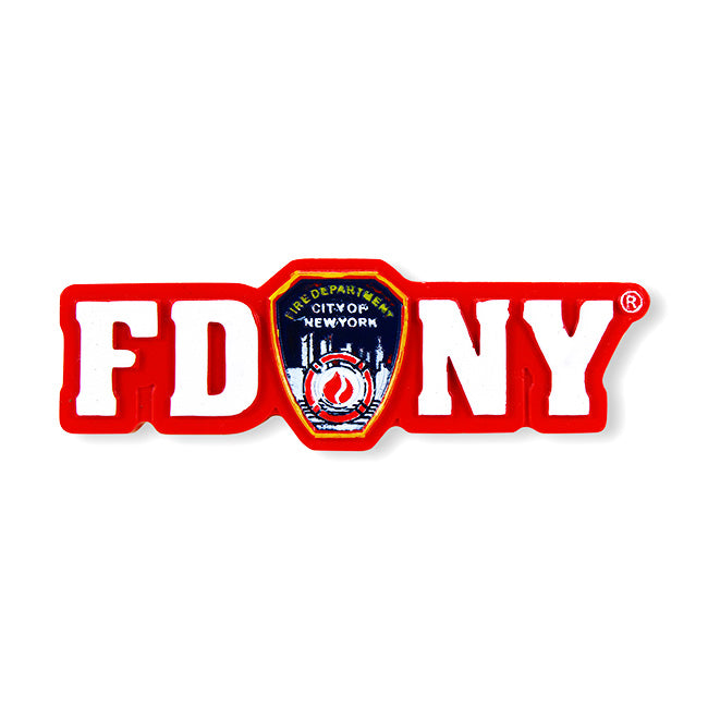 Official FDNY 3D Ceramic Refrigerator Magnet | FDNY Merch