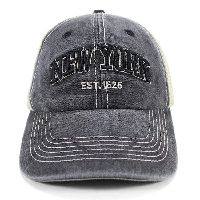 Vintage "New York" Trucker Hat | EST. 1625 Snapback (2 Colors)
