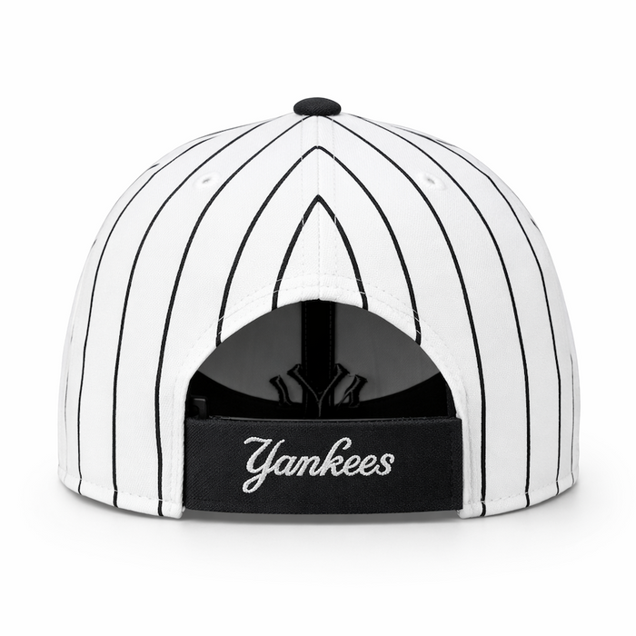 New York Yankees ’47 Pinstripe Adjustable Cap – Navy/White